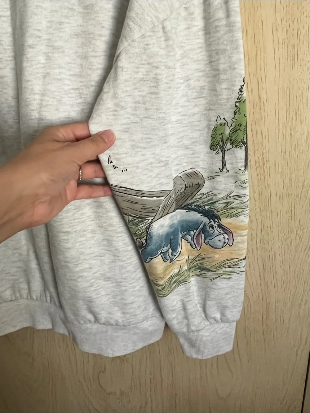 Disney Winnie the Pooh 100 Acre Wood Gang Sweatshirt Sz Small Friends - Picture 9 of 11